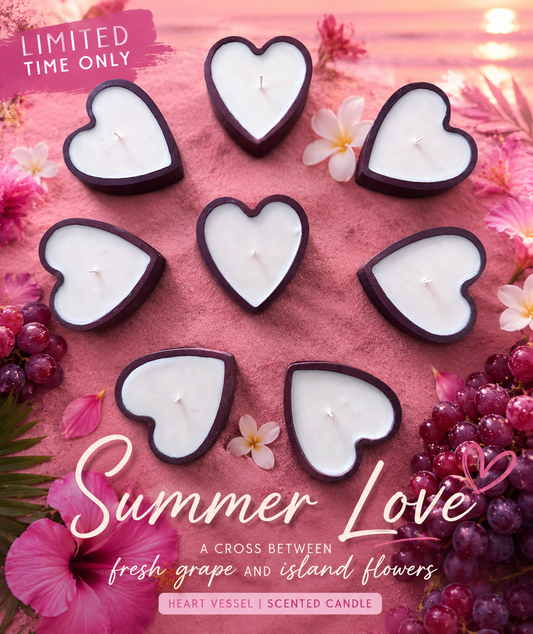 ** ALL NEW-LIMITED TIME ONLY*** RUSTIC WOODEN HEART CANDLE