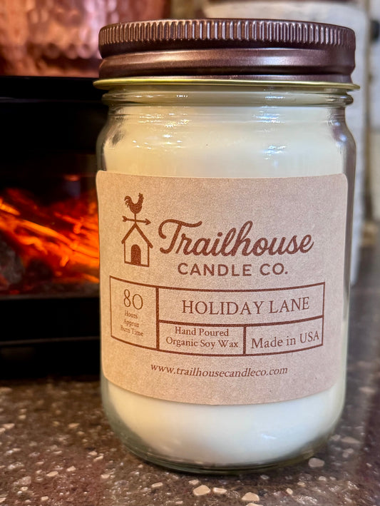 Farmhouse Style Mason Jar Candle