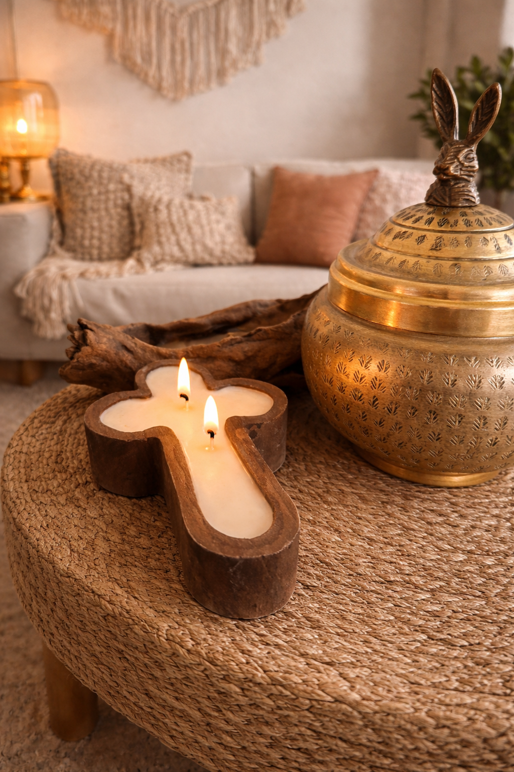 ** ALL NEW ** RUSTIC WOODEN CROSS
