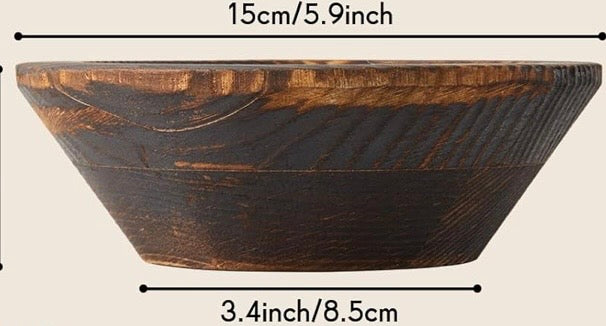 RUSTIC ROUND DOUGH BOWL